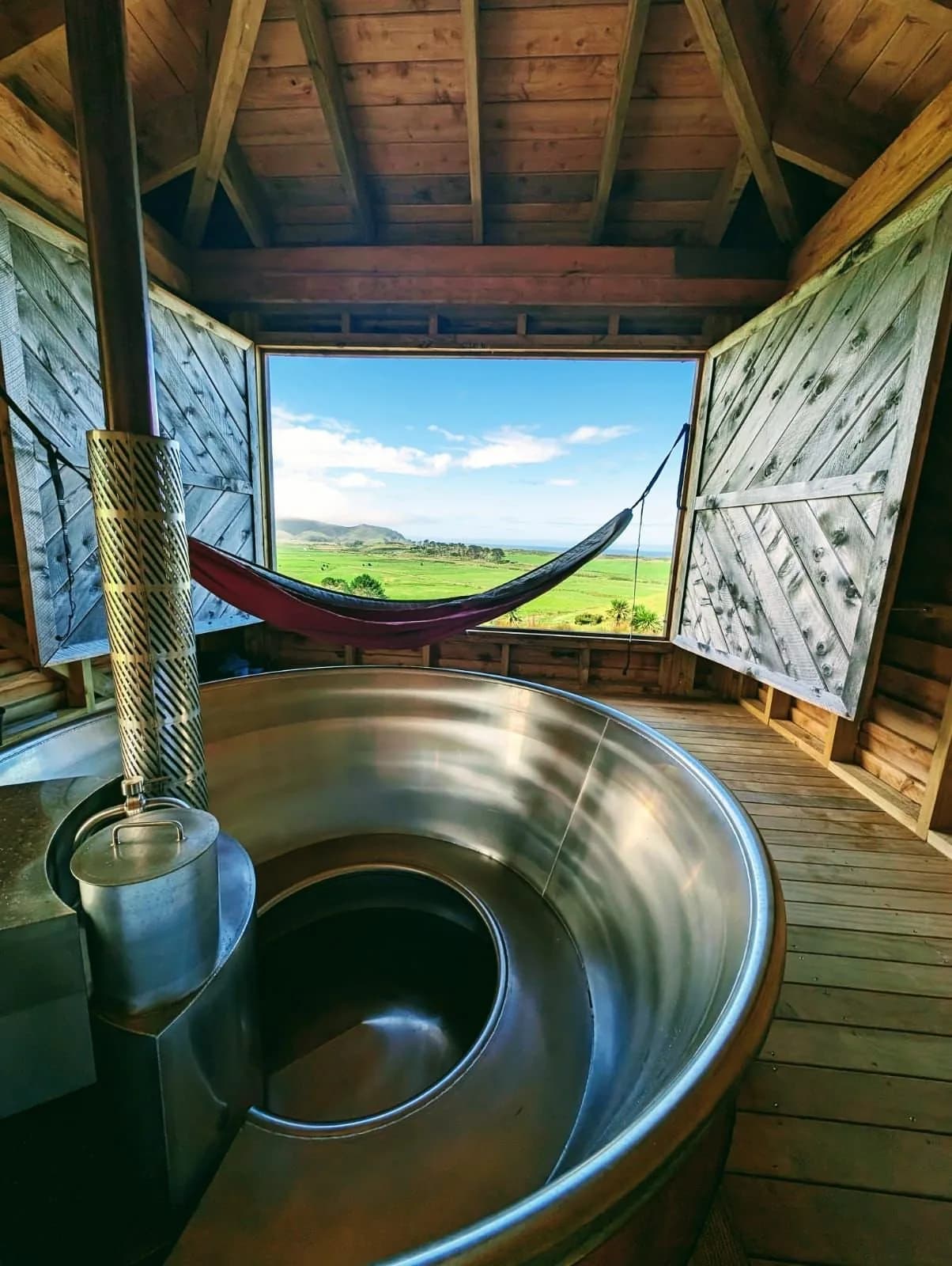 Why we love our woodfired hot tub